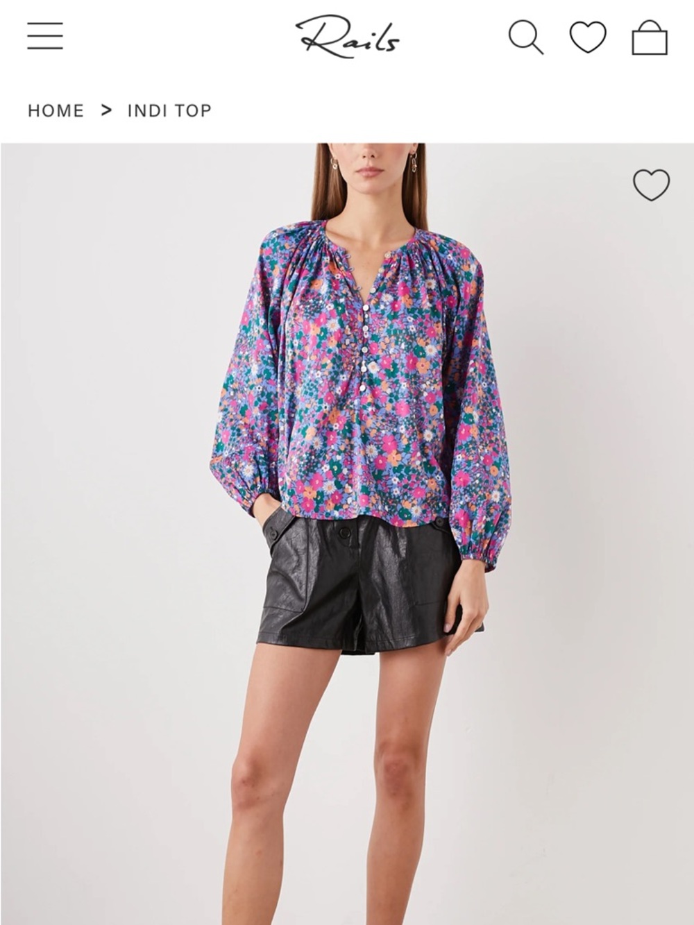 Rails Indi Top